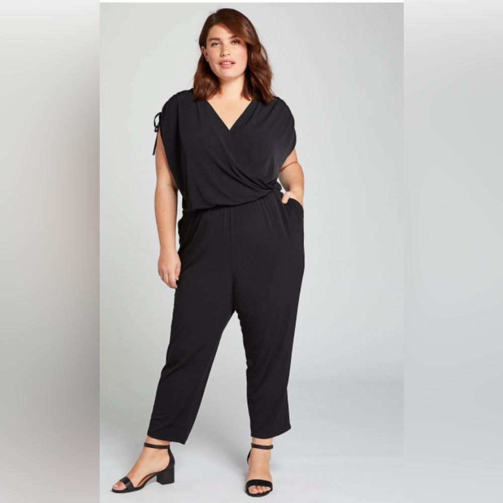 Lane Bryant Black Jumpsuit